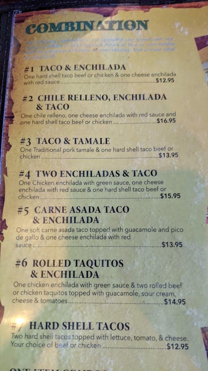 Casa Mendoza Menu - Image 2